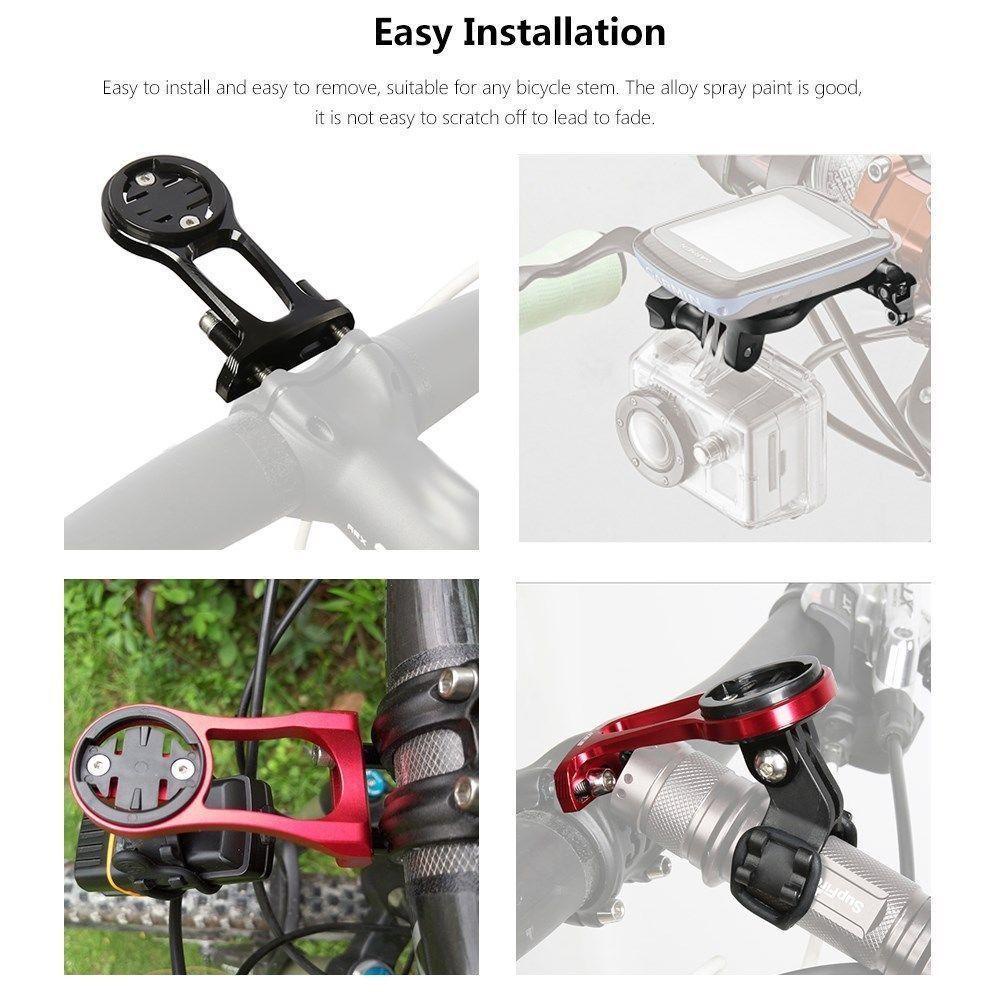 SHOUKEY Giá Đỡ Đèn Pin Gắn Tay Lái Xe Đạp Bằng Sợi Carbon