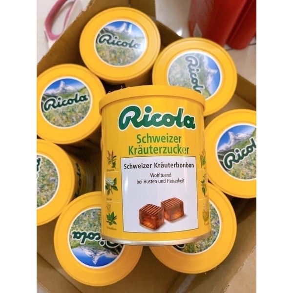 Kẹo Ngậm Ho Ricola Đức 250g