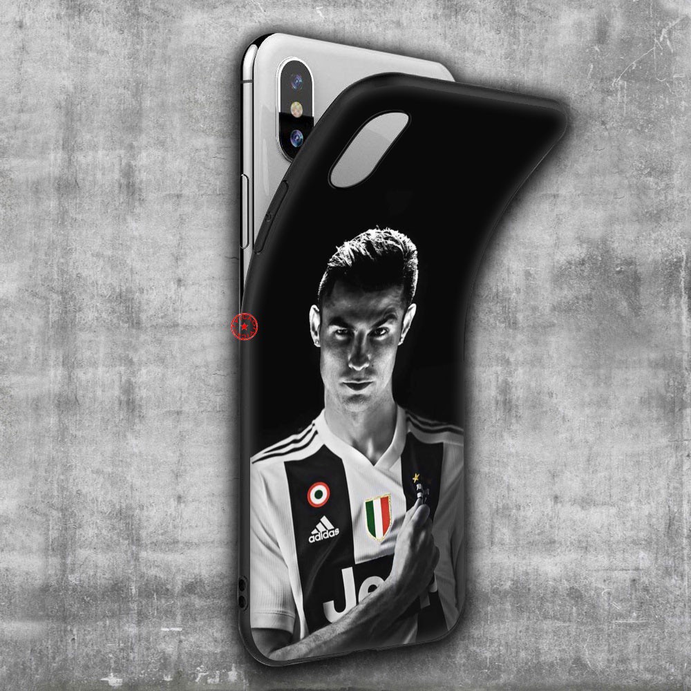 Ốp Điện Thoại Họa Tiết Cristiano Ronaldo CR7 27Fv Cho iPhone XS Max XR 10 X 5 5s 6 6s 7 8 Plus