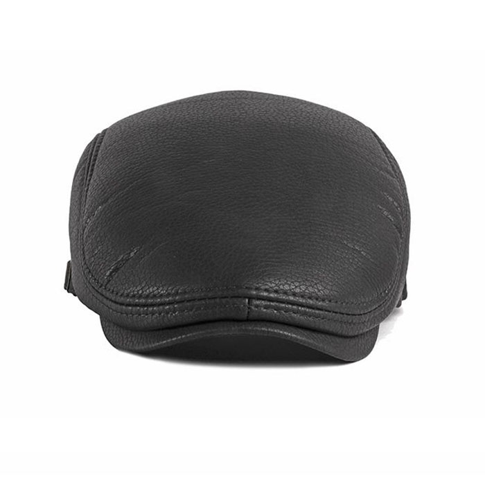 Mũ nồi da nam cao cấp, nón beret nam chất liệu cao cấp kiểu dáng cổ điển màu đen, nâu MN024