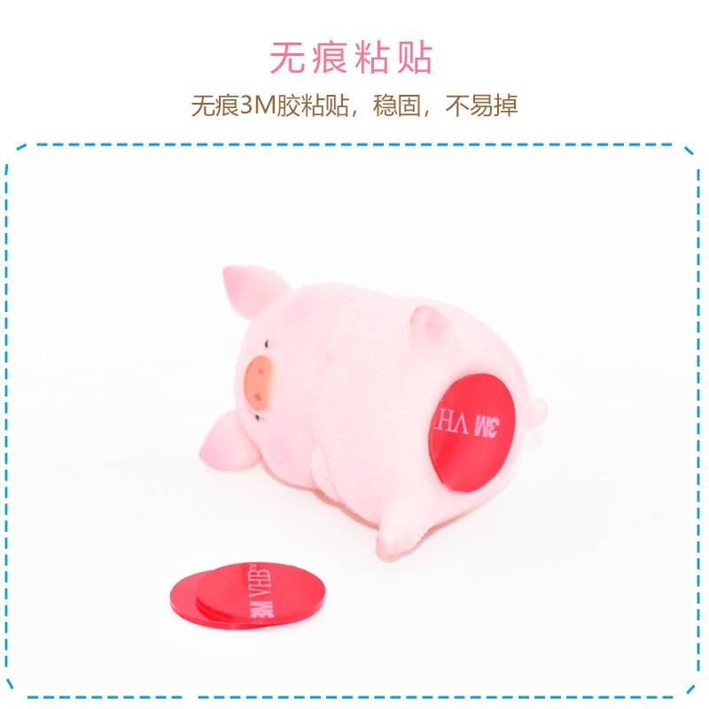 Chú Heo Hoạt Hình Sáng Tạo Dễ Thương Trang Trí Nội Thất Xe Hơi