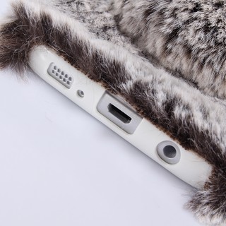 Samsung galaxy S8 plus phone case Plush rabbit soft shell