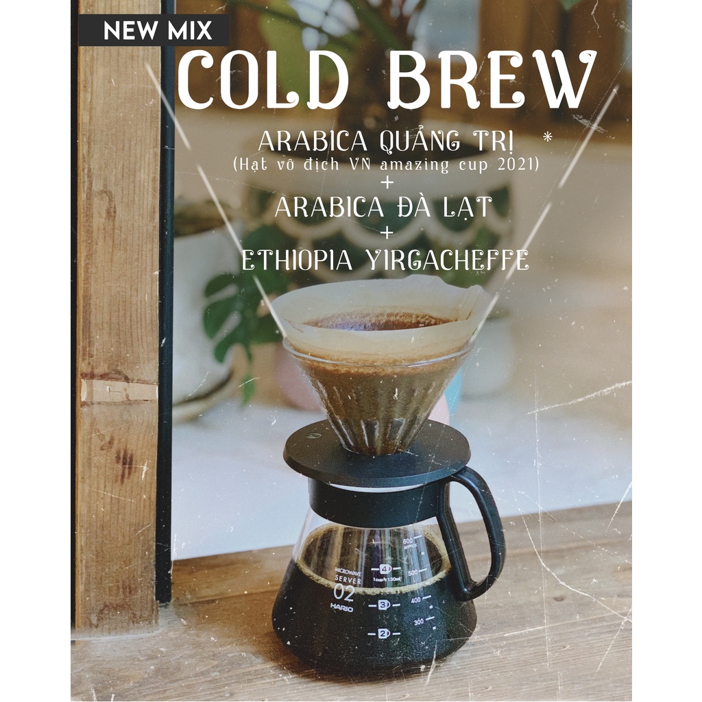 Cafe đóng gói Cold brew  Special Blend
