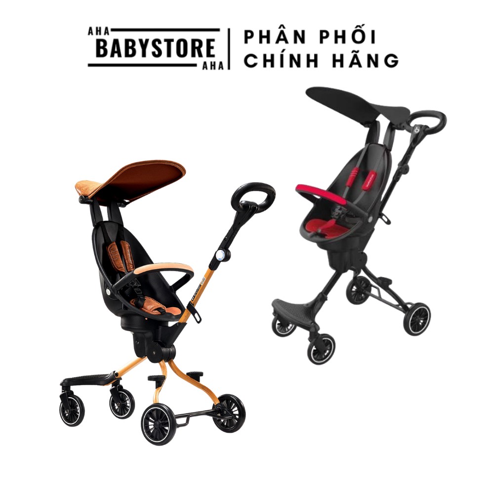 Xe đẩy gấp gọn 2 chiều cho bé Baohaohao V5 - Hàng chính hãng - Bảo hành 1 năm