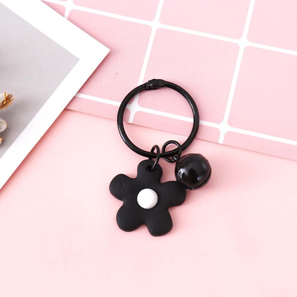 Móc Khóa Hình Chuông Hoa Màu Sắc Ngọt Ngào Phong Cách Hàn Quốc