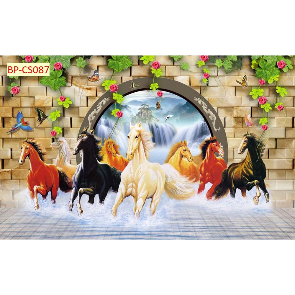 Tranh dán tường cửa sổ phòng ngủ, phòng khách sang trọng