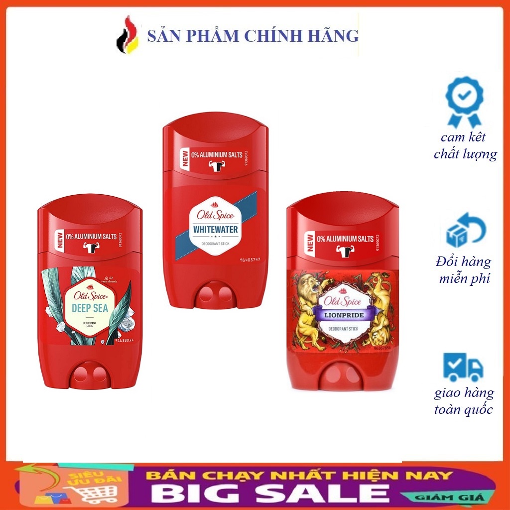 Sáp Lăn khử mùi nam Old Spice 50ml - Hàng Nội Địa Đức