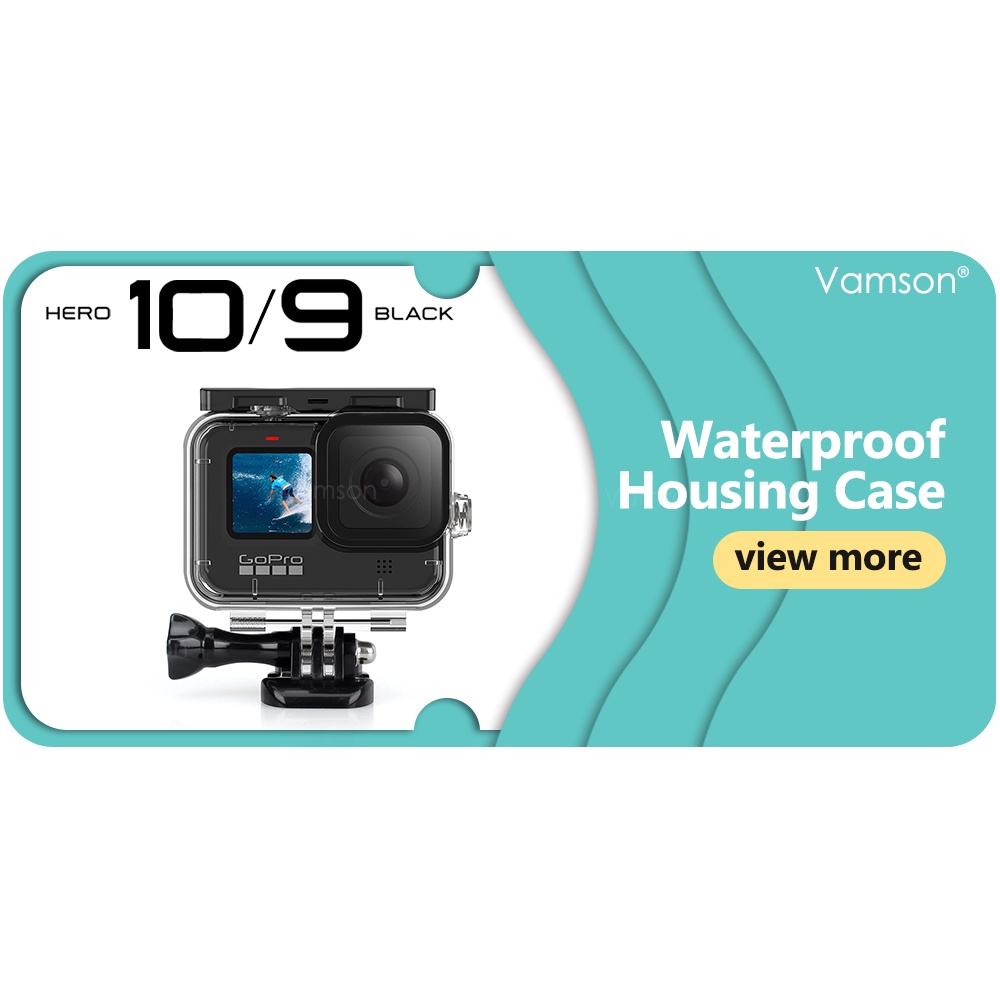 Bộ Phụ Kiện Gắn Máy Quay Hành Trình Gopro 9 Gopro Hero 10 9 8 7 5 6 4 Xiaomi Yi 4K VP203