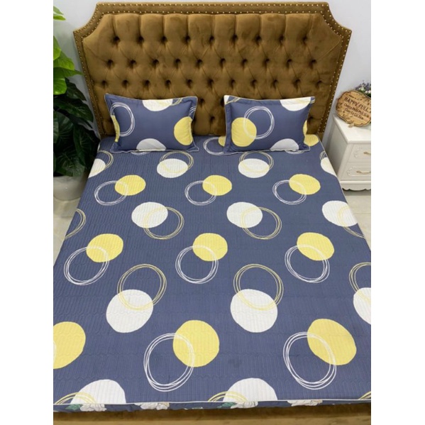 Sét gối và ga chun chần bông