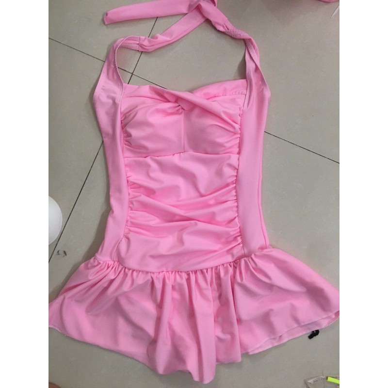 Đồ Bơi Nữ Áo Tắm Một Mảnh Che Bụng, Bikini Liền Thân Váy Bèo SAVVY SHOP | BigBuy360 - bigbuy360.vn