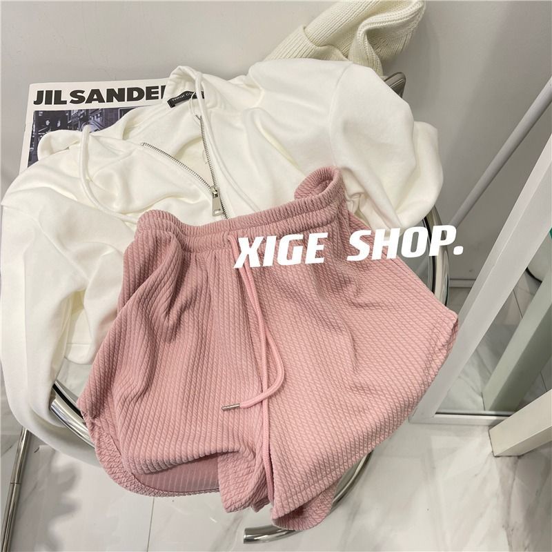 Quần short thể thao Pure Cube lưng thun co giãn thời trang mùa hè cho nữ