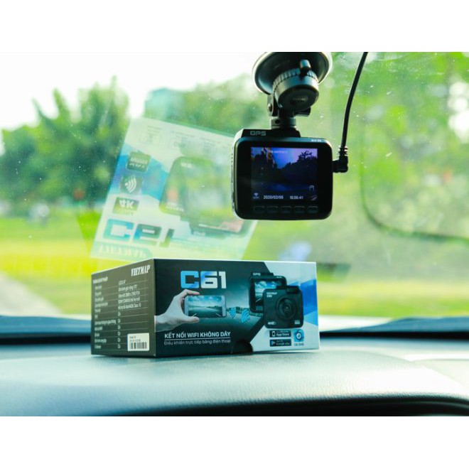 Camera hành trình Vietmap C61 – Ghi hình 4K (Tặng kèm thẻ nhớ 32G)