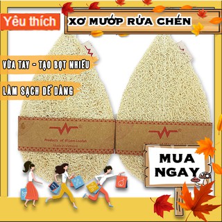 Xơ mướp rửa chén Quê Một Cục