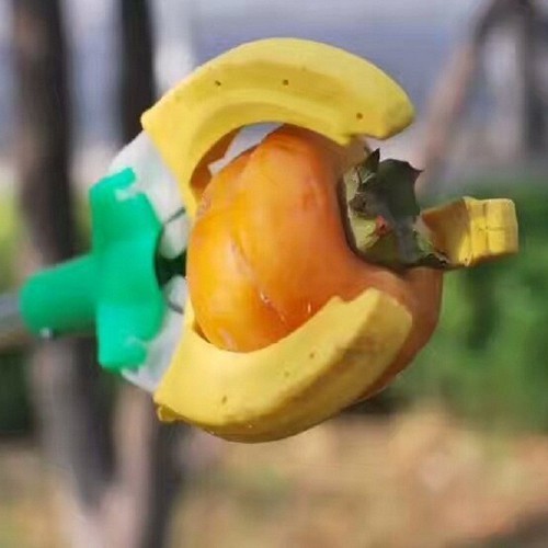 Dụng cụ hái trái cây tiện lợi bằng kim loại dài 2 mét không làm rơi quả
