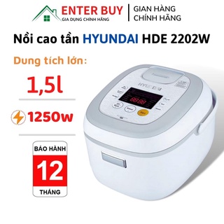 Nồi cao tần Hyundai HDE 2202W/S - Nồi cơm điện cao tần Hyundai nhập khẩu chính hãng