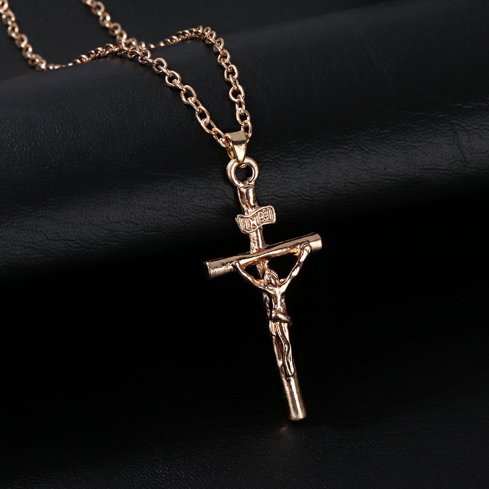 Vòng cổ Mạ Vàng 18K Mặt Thánh Giá