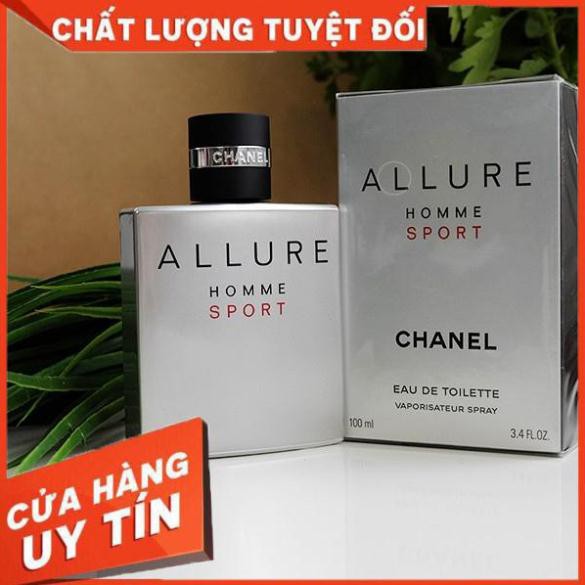 [ FREESHIP ] [ LƯU HƯƠNG 12 TIẾNG ] - Nước Hoa nam Allure Homme Sport (EDT) 100ml hương thơm cuốn hút For Men