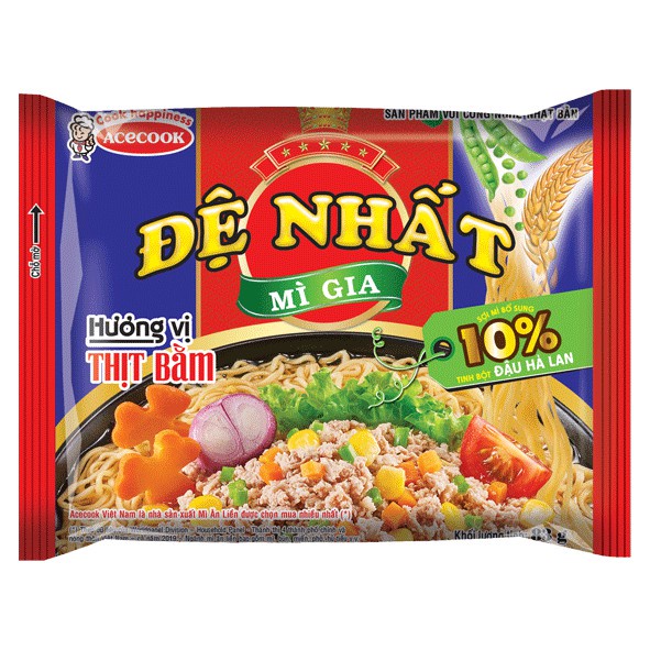 Mì Đệ Nhất Thịt Bằm Gói 82Gr