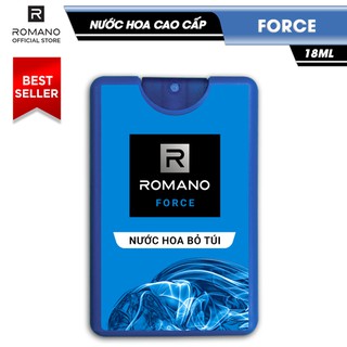 Nước hoa bỏ túi Romano Force tươi mát năng động 18ml