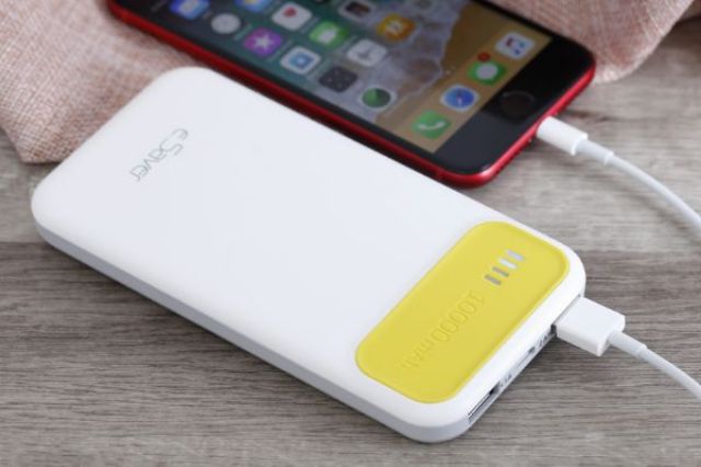 Pin sạc dự phòng chính hãng esaver 10.000Mah model JP PJ62S  bảo hành 1 năm