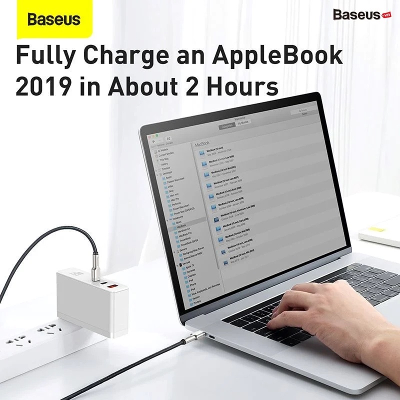 Cáp sạc siêu nhanh 100W Baseus Series Metal Data Cable Type-C to Type-C  Bảo hành 12 Tháng đổi mới- DLC Shop