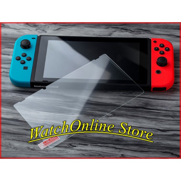 Cường lực Nintendo Switch (Full màn viền cong 2.5D, độ cứng 9H) / Miếng dán Nintendo Switch