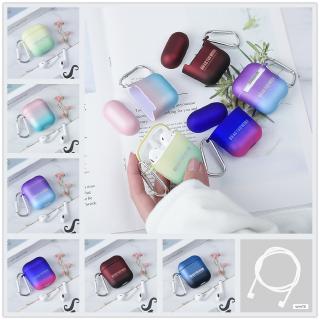 Ốp Lưng Apple Airpods Deluxe Tai Nghe Bluetooth Cover AirPods 1 2 Tai Nghe Vỏ Màu Gradient