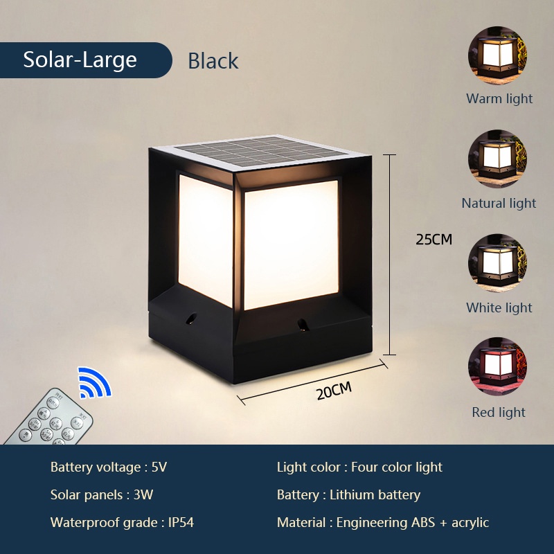 Đèn Led Năng Lượng Mặt Trời Chống Thấm Nước Dùng Trang Trí Sân Vườn DC