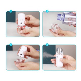 Máy phun sương nano mini làm mát da