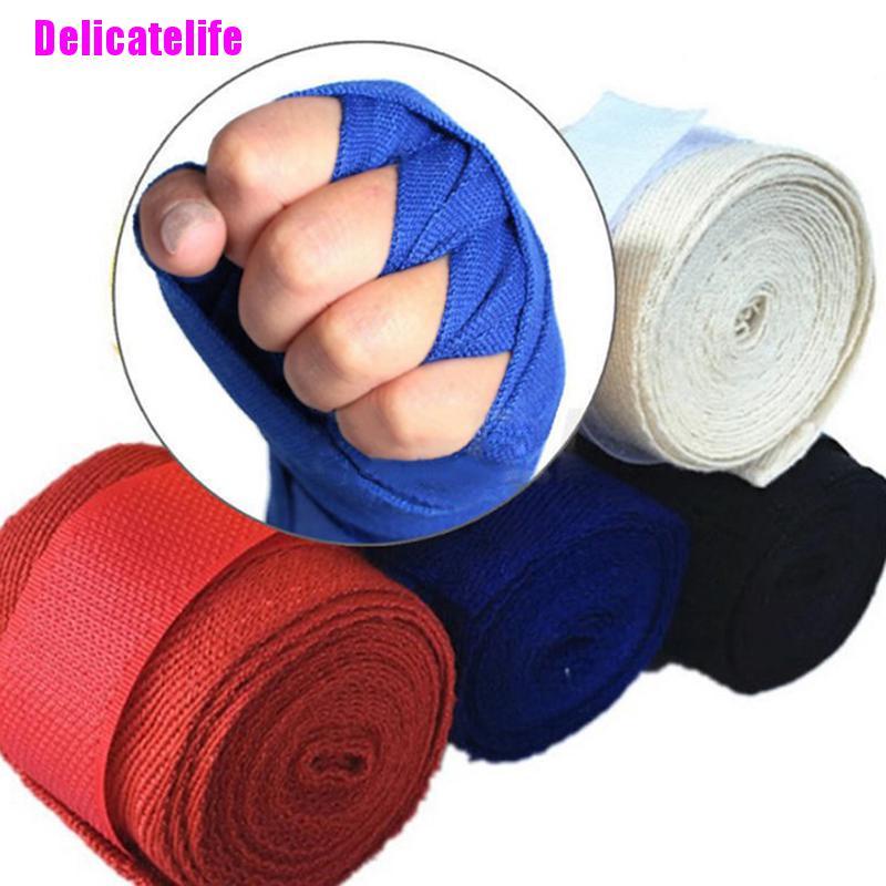 Đai quấn cổ tay bằng cotton dùng tập boxing chuyên dụng