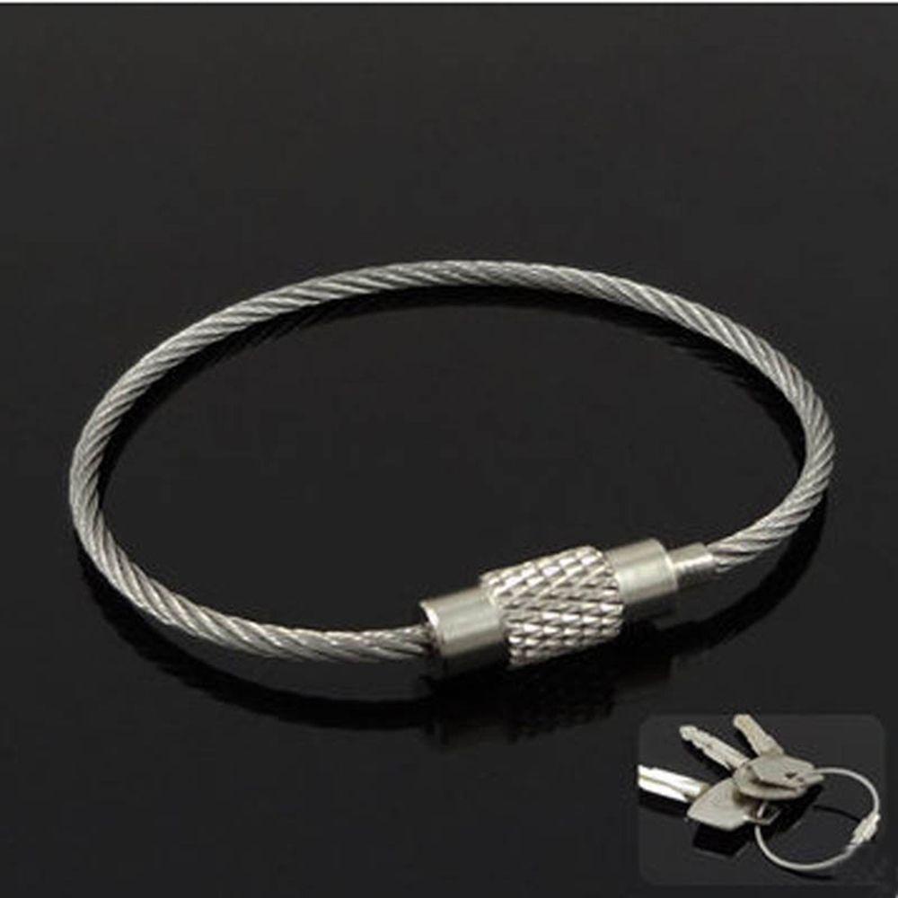 LILYES Bộ 10 Ốc Vít Giá Đỡ Chìa Khóa Bằng Thép Không Gỉ