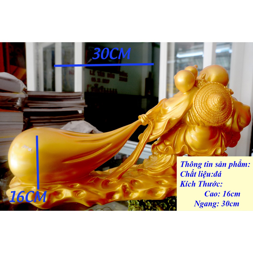 Tượng Ngài Di Lặc Bồ Tát kéo bao ngang 30cm-nhiều mẫu GIÁ TỐT NHẤT THỊ TRƯỜNG