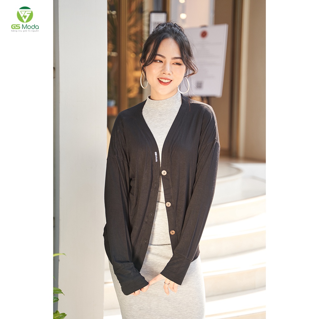 Áo cardigan nữ lông cừu cao cấp GS Moda, mềm mại, ấm áp GC12L