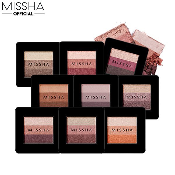 Phấn Mắt 3 màu Missha Triple Shadow 2g