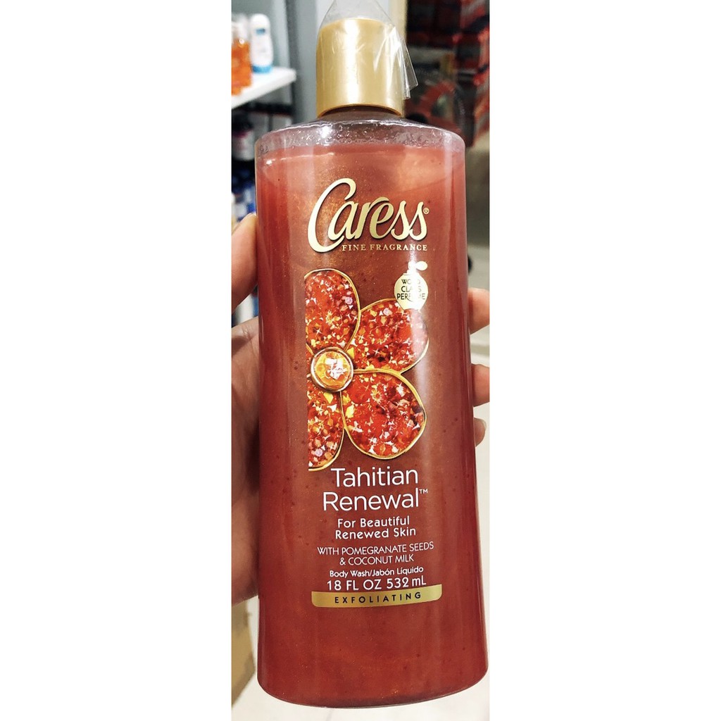 Sữa Tắm Dưỡng Trắng Da Hương Nước Hoa Caress 532ml Của Mỹ