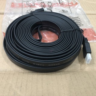 Cáp 2 đầu hdmi dẹt dài 10m/15m/20m-đảm bảo chất lượng giá thành tốt nhất-đổi mới 100%