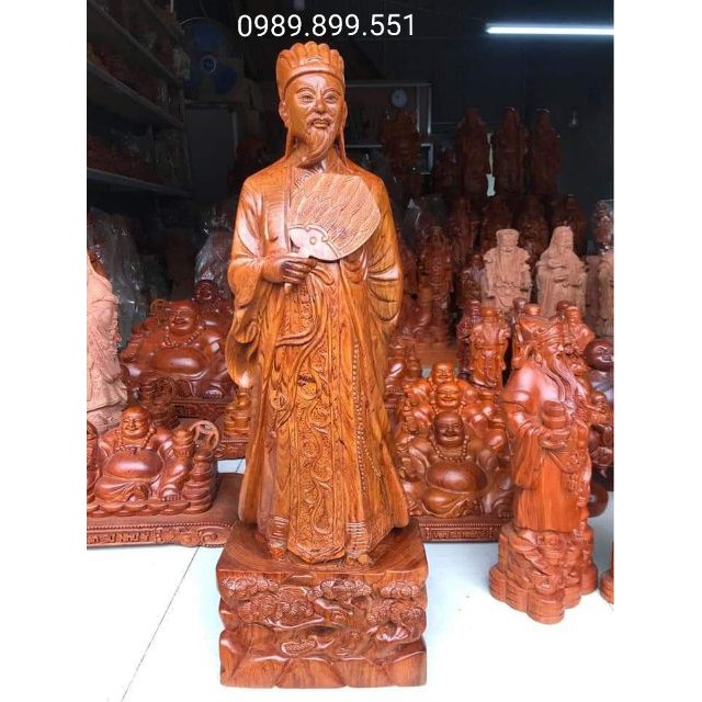 Tượng khổng minh cao 40cm