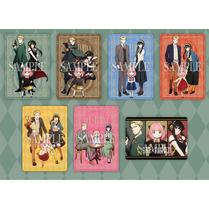 Pack Thẻ Bài Spy x Family Metal Collection Chính Hãng Chưa Bóc mới 100%