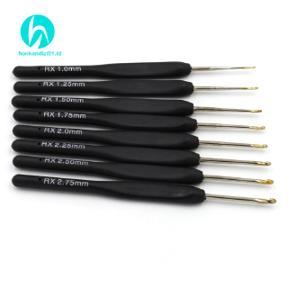 Bộ 8 chiếc kim móc len cán nhựa tiện lợi chất lượng cao N2Vn