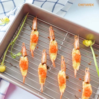 CHEFMADE Dụng cụ nhà bếp làm bánh Máy nướng chống dính Dễ dàng vệ sinh Lò nướng Máy nướng WK9266