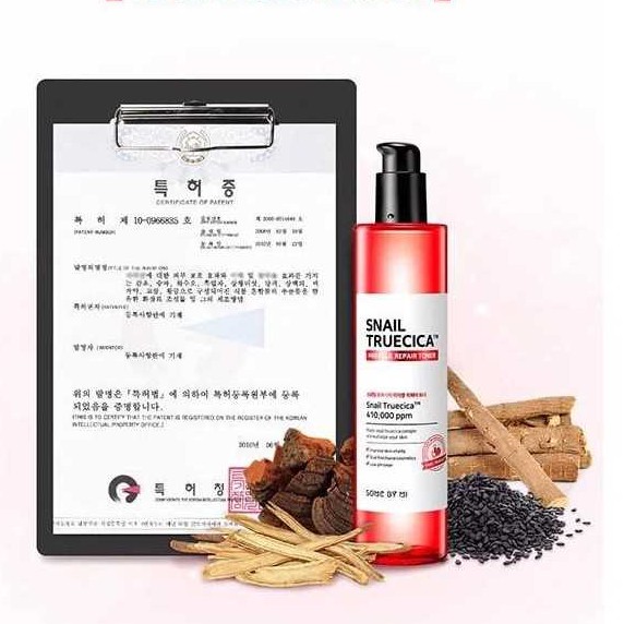 Toner Some By Mi Cân Bằng Da, Dưỡng Da Săn Chắc Chiết Xuất Ốc Sên Snail Truecica Miracle Repair Toner 135ml