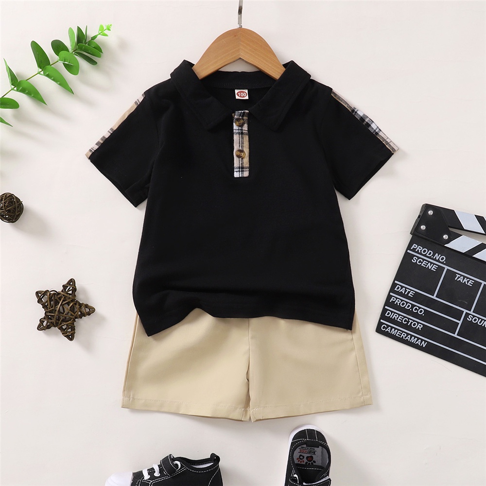 1-6 Tuổi Set áo thun tay ngắn + quần đùi MIKRDOO thời trang mùa hè cho bé trai