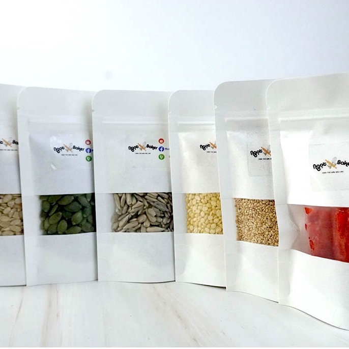 Hạt sen khô thơm ngon loại đặc biết làm bánh trung thu 200g,  loại thực phẩm an toàn