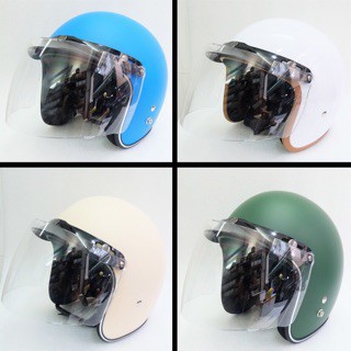 [phát minh] Bán sỉ - Kính bảo hiểm PROTEC - Kính mũ bảo hiểm chắn gió chắn bụi - 3 khuy gắn mũ 1/2 và 3/4