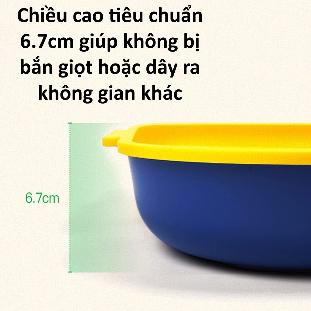 KHAY VỆ SINH CHO CHÓ SIZE LỚN 64x47cm