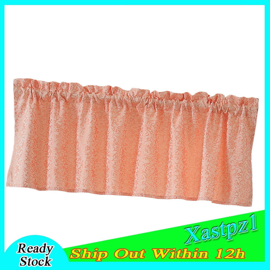 [Ready Stock] Window Voile Sheer Curtain Valance Tiers