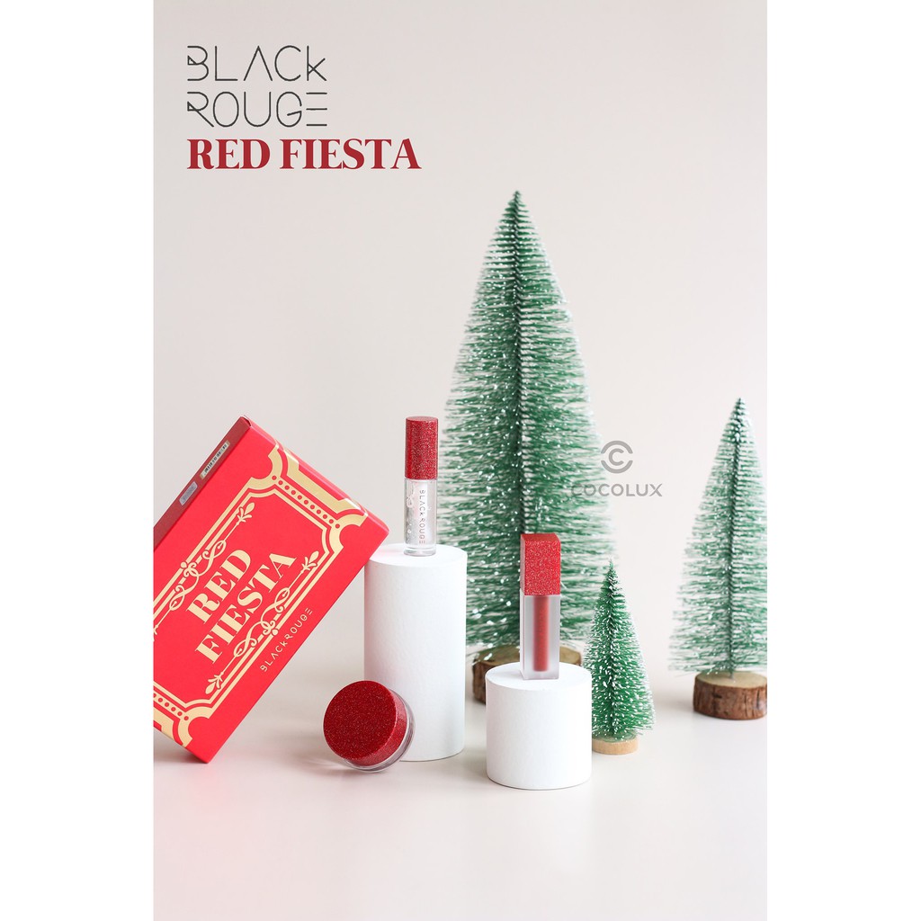 Set Son Black Rouge Red Fiesta Edition ( Đỏ ) - [Coco Shop]