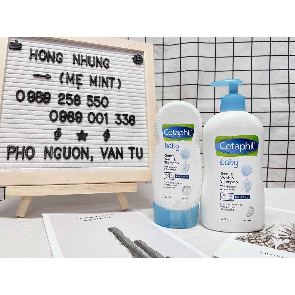 (Ảnh thật - Hàng chính hãng) Sữa tắm Cetaphil