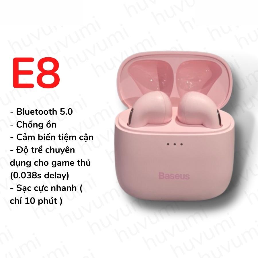 Tai nghe Bluetooth Bowie E8 TWS 5.0 True Wireless Earphone Chống ồn, nước iPX5, gameing, sạc nhanh ko dây LVH005