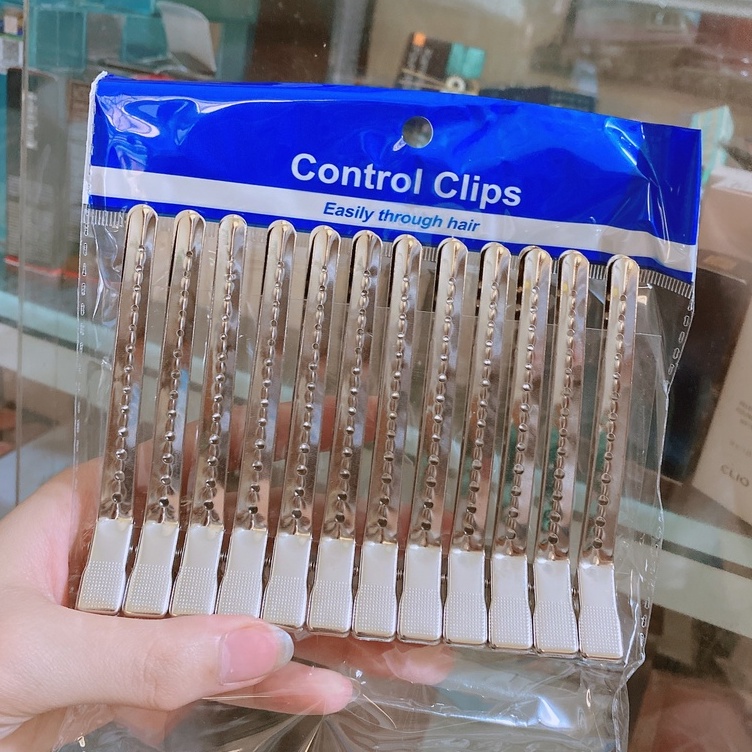 {Bán Sỉ Cỡ Dài} KẸP LÀM TÓC SÓNG NƯỚC LOẠI DÀI KHÔNG HAN GỈ Myphamnguyenduyen